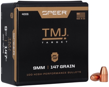 Picture of Speer TMJ 9mm 147gr Total Metal Jacket 100 Per Box/5 Case 4006