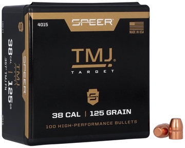 Picture of Speer Handgun 38Cal 125gr Total Metal Jacket 100 Per Box/5 Case 4015
