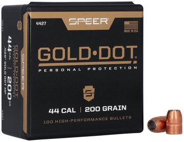 Picture of Speer Gold Dot Personal Protection Handgun Bullets .44 Special .429" 200 gr GDHP 100/ct 4427