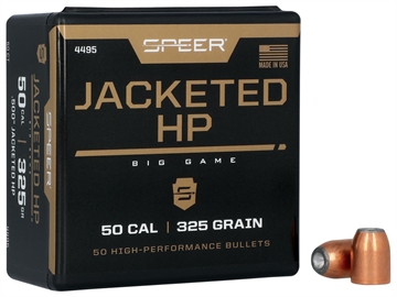 Picture of Speer Handgun 50Cal 325gr Jacketed Hollow Point 50 Per Box/5 Case 4495