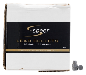 Picture of Speer Handgun 38Cal 158gr Lead Semi Wadcutter 500 Per Box/1 Case 4624