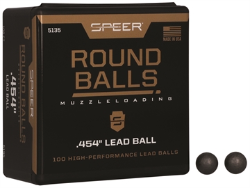 Picture of Speer Lead Balls 44Cal Lead Ball 140gr 100 Per Box/5 Case 5135