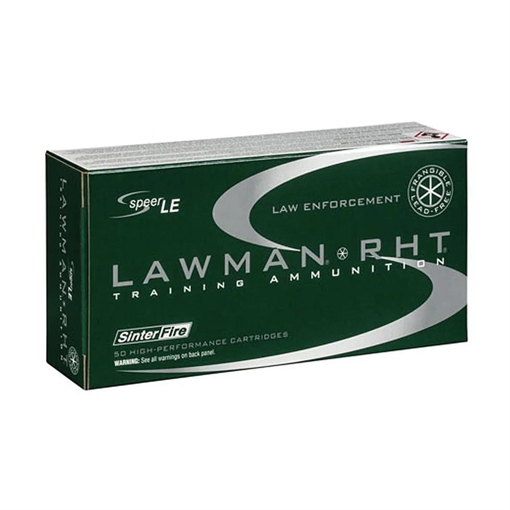 Picture of SPEER AMMUNITION LAWMAN 9MM 100GR FRANGIBLE RHT 50/20 53367