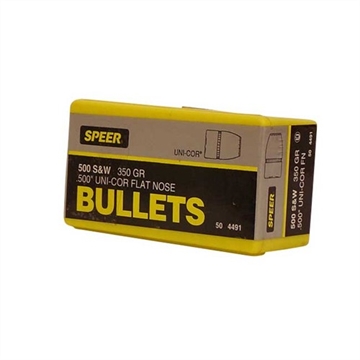Picture of Speer Deep Curl Handgun Hunting Bullets .500 S&W .500" 350 gr DCSP 50/ct 4491