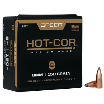 Picture of Speer Hot-Cor Rifle Bullets 8mm .323" 150 gr SSP 100/ct 2277