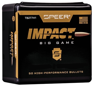 Picture of Speer Impact 277Cal 150gr Tipped Plated 50 Per Box/5 Case TB277H1