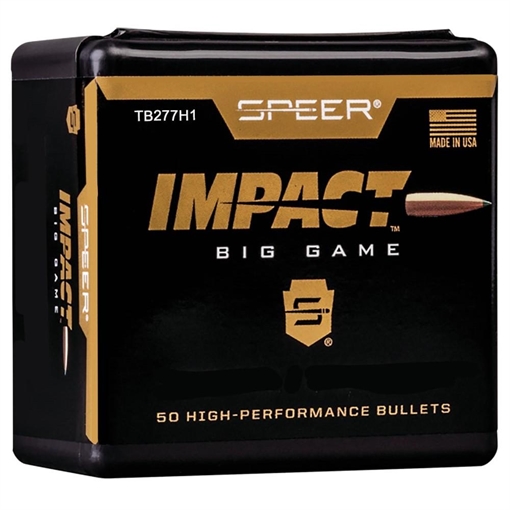 Picture of Speer Tipped Plated Bullets .277 Cal 150 gr TB277H1
