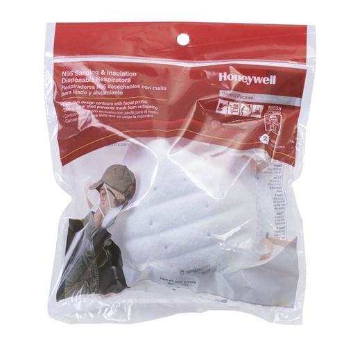 Picture of Sperian ONE-Fit N95 Molded Cup Disposable Particulate Respirator RWS-54024