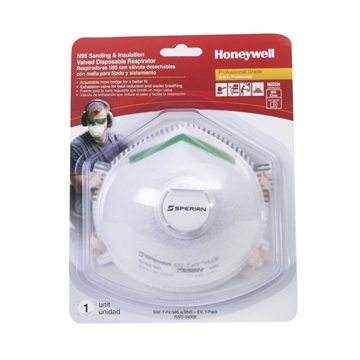 Picture of Sperian Saf-T-Fit Plus N95 Disposable Respirator With Exhalation Valve RWS-54006