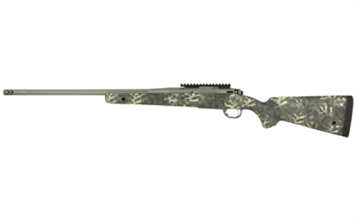 Picture of Springfield Model 2020, Boundary, Bolt Action Rifle, 6.5 Creedmoor, 22" Fluted Steel Barrel, 1:8 Twist, SA Radial Brake, Cerakote Finish, Tactical Gray, Rogue Camo AG Sportsman Carbon Fiber Stock with M-LOK and QD Cups, TriggerTech Adjustable Trigger, 4 Rounds BAB92265CMY