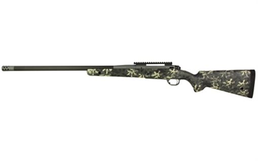 Picture of Springfield Model 2020, Boundary, Bolt Action Rifle, 7MM Remington, 24" Carbon Fiber Barrel, 1:10 Twist, SA Radial Brake, Cerakote Finish, Tactical Gray, Rogue Camo AG Sportsman Carbon Fiber Stock with M-LOK and QD Cups, TriggerTech Adjustable Trigger, 3 Rounds BAB9247CFY
