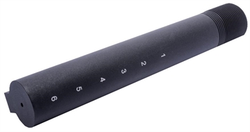 Picture of Spikes Buffer Tube 6 Position Mil-Spec Black Hardcoat Anodized Aluminum SLA500R