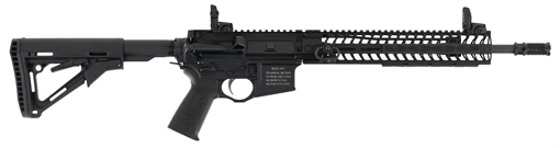 Picture of Spikes STR5525M2D Crusader 223 Rem,5.56x45mm NATO 14.50" No Magazine Black Hard Coat Anodized 6 Position Magpul CTR Stock STR5525CM2D
