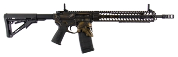 Picture of Spikes Spartan Rifle 5.56x45mm NATO 16" No Magazine Bronze Cerakote Black 6 Position Magpul CTR Stock STR5610M2R