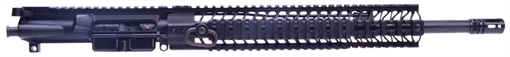 Picture of Spikes Complete Upper 5.56x45mm NATO 16" Black Phosphate/Midlength Barrel, 7075-T6 Aluminum Black Receiver, 12" SAR3 Free-Floating Handguard for AR-15 STU5035S2S