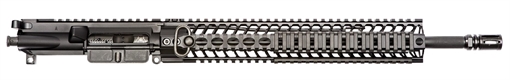 Picture of Spikes Complete Upper 5.56x45mm NATO 16" Black Phosphate/Midlength Barrel, 7075-T6 Aluminum Black Receiver, 12" SAR3 Free-Floating Handguard for AR-15 STU5435R2S