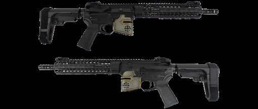 Picture of SPIKES TACT RARE BREED CRUSADER 11.5" 5.56 PISTL 10" M-LOK W SB3 BRACE & R2 STP5625-CM1R