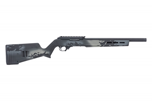 Picture of SPIKES TACTICAL 22LR 16" XS HUNTER RIFLE BLACK 10/22 INTEGRALLY SUPPRESSED 10RD MAG (C3S02IS) STR21022-BLK-S