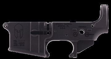 Picture of SPIKES TACTICAL STRIPPED LOWER RECEIVER MULTI CAL SPARTAN LOGO--COSMETIC BLEM STLS021-BLEM