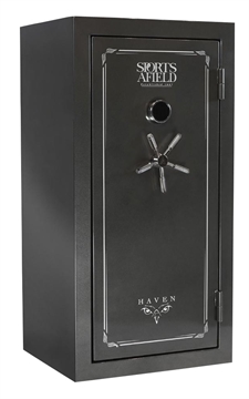 Picture of Sports Afield Haven Electronic Keypad/Key Entry Dark Gray Metallic Steel Holds 36 + 6 59" H x 30" W x 25" D Fireproof- Yes SECSA5930HX