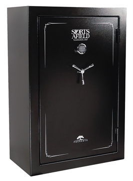 Picture of Sports Afield Preserve SA5940P Keypad/Key Entry Black Textured Steel Holds 40 + 8 59" H x 40" W x 22" D Fireproof- Yes SECSA5940P
