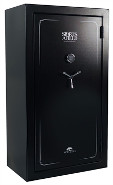 Picture of Sports Afield Preserve SA7240P Keypad/Key Entry Black Steel Holds 60 + 8 72" H x 40" W x 25" D Fireproof- Yes SECSA7240P