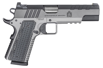 Picture of Springfield Armory 1911 Emissary Handgun 45 ACP 8rd Magazine 5" Barrel Blued/Stainless PX9220L