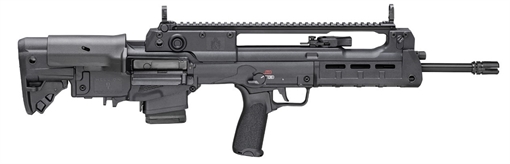 Picture of Springfield Armory HELLION 5.56 BLK 18" 10+1 LOW PROFILE FLIP UP SIGHTSHL918556BLC