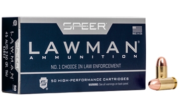 Picture of Speer Ammunition Speer Lawman, Training, 45 ACP, 230 Grain, Total Metal Jacket, 50 Round Box 53653