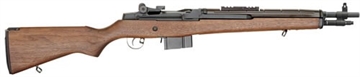 Picture of Springfield Armory M1A Scout Squad *NY Compliant 7.62x51mm NATO 10+1 18" Black Parkerized Carbon Steel Barrel, Black Parkerized Picatinny Rail Steel Receiver, Walnut Fixed Stock AA9122NT