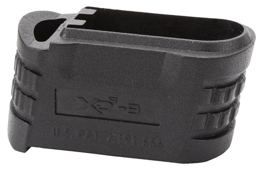 Picture of Springfield Armory Backstrap Sleeve made of Polymer with Black Finish & 1 Piece Design for 9mm Luger Springfield XD-S with #2 Backstrap & 3.30" Barrel XDS5902