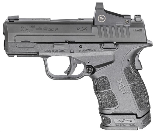 Picture of Springfield Armory XD-S MOD.2OSP 45ACP W/RED DOT 3.3''BBL (2)5RD & (3)6RD MAGS XDSG93345BCTGU22