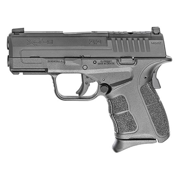 Picture of Springfield Armory XD-S Mod.2 OSP Handgun 9mm Luger 9/rd Magazines (2) 3.3" Barrel Black XDSG9339BOSP