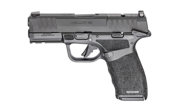Picture of Springfield Hellcat Pro, Striker Fired, Semi-automatic, Polymer Frame Pistol, 9MM, 3.7" Hammer Forged Barrel, Melonite Finish, Black Polymer Frame, Textured Grip, Manual Thumb Safety, Tritium Front Sight, Tactical Rack Rear Sight, 15 Rounds, 2 Magazines HCP9379BOSPMS-15 HCP9379BOSPMS15