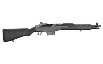Picture of Springfield Armory M1A Scout Squad *NY Compliant 7.62x51mm NATO 10+1 18" Black Parkerized Carbon Steel Barrel, Black Parkerized Picatinny Rail Steel Receiver, Black Synthetic Fixed Stock AA9126NT