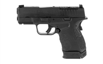 Picture of Springfield XD-S, Mod.2, OSP, Striker Fired, Semi-automatic, Polymer Frame Pistol, Sub Compact, 45 ACP, 3.3" Barrel, Melonite Finish, Black, White Dot Front Sight, Serrated Rear Sight, Optic Ready, 2 Magazines, (1) 5-Round, (1) 6-Round Extended XDSG93345BOSP