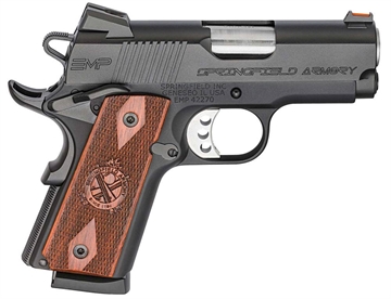 Picture of SPRINGFIELD 1911-A1 EMP HGA 9MM COMPACT LW 3 IN BBL BLK COCOBOLO GRIPS 9RD PI9208L