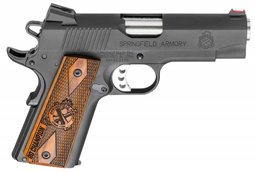 Picture of SPRINGFIELD 1911-A1 LGT WT CHAMPION RANGE OFFICER HGA 9MM 4" 2/7R PI9137L