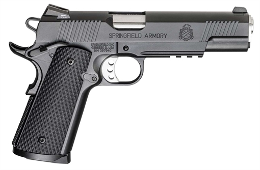 Picture of SPRINGFIELD 1911-A1 LOADED OPERATOR HGA 45 AUTO 5 IN BBL BLK G10 GRIPS W/RANGE BAG 2/MAG PX9105LL18