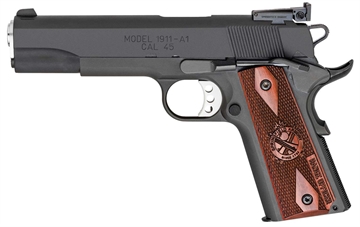 Picture of SPRINGFIELD 1911-A1 RANGE OFFICER HGA 45 AUTO PARKERIZED 5 IN BBL 2/7R PI9128L