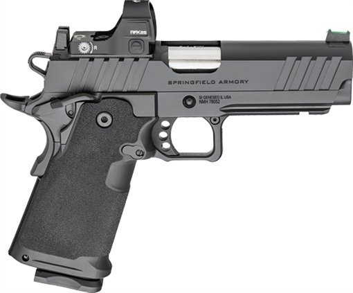 Picture of SPRINGFIELD 1911 DS PRODIGY 9MM 4.25" 17RD BLACK W/RFX25 PH9117AOSRFX25