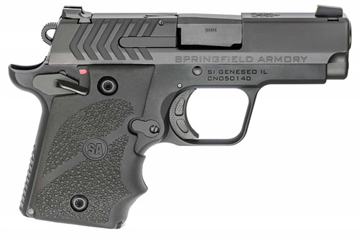 Picture of SPRINGFIELD 911 HGA 9MM 3 IN BBL TRITIUM SGTS NITRIDE W/HOGUE GRIPS 2 MAG PG9119H
