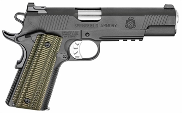 Picture of Springfield Armory 1911 TRP Operator 10mm Auto 5" 8+1 Black Dirty Olive G10 Grip PC9510L18
