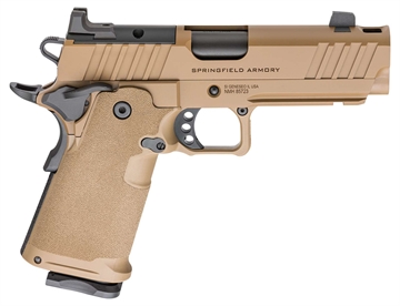 Picture of SPRINGFIELD ARMORY 1911 DS PRODIGY 9MM 4.25 AOS COMP COYOTE LC PH9117AOSCBLCCOMP