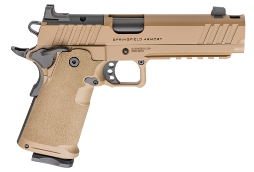 Picture of SPRINGFIELD ARMORY 1911 DS PRODIGY 9MM 5 COMP AOS COYOTE PH9119AOSCBCOMP