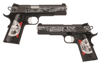 Picture of SPRINGFIELD ARMORY 1911 GARRISON 45ACP BL/WD ENG PX9420EMF