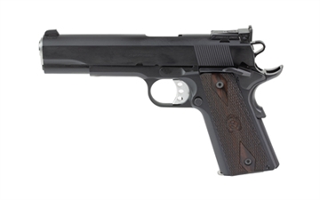 Picture of SPRINGFIELD ARMORY ARMORY 1911 GARRISON TARGET 9MM 5IN BARREL 9RD BLUED W / ADJ REAR SIGHT PX9419-ADJ PX9419-ADJ