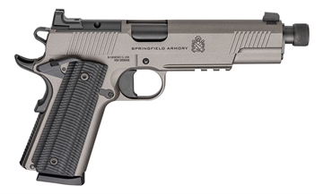 Picture of SPRINGFIELD ARMORY ARMORY 1911 OPERATOR AOS THREADED HANDGUN .45 ACP 5.75IN BARREL 2-8RD MAGS GRAY   POT9230TAOS