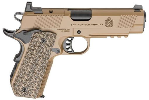 Picture of SPRINGFIELD ARMORY 1911 TRP 45ACP AOS 4.25" 7RD COYOTE BROWN PC9124LRCBCCAOS