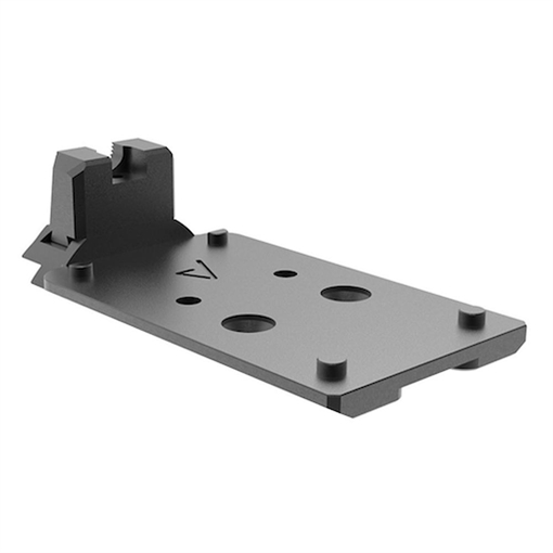 Picture of Springfield Armory Agency Optic System Mounting Plate 1911 DS for Hex Dragonfly Black PH5077N-DRAG-PLATE-RET